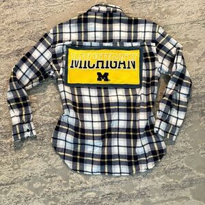 Michigan Wolverines Flannel